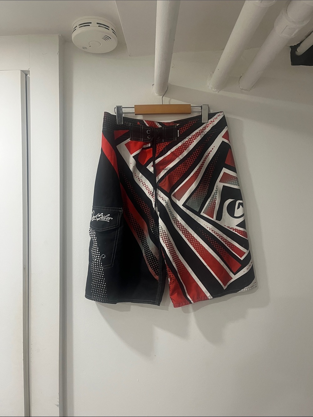 2000s QUIKSILVER Swimming Trunks Size 34